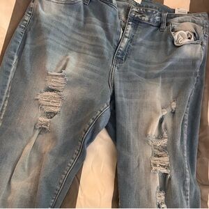 Kancan distressed jeans